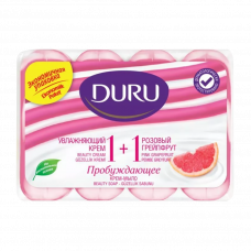 Мыло DURU ecopack 4х80г Pink Grapefruit