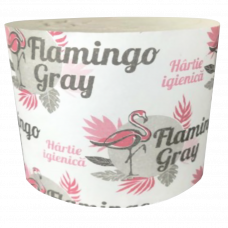 Туалетная бумага Flamingo Gray 60м