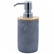 Дозатор для жидкого мыла Cement серый