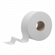 Туалетная бумага двухслойная Jumbo 18.5см 120м