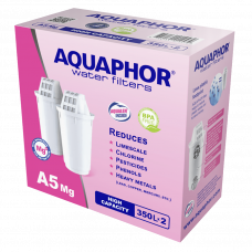 Набор картриджей для фильтра воды A5 Mg 2шт. Aquaphor