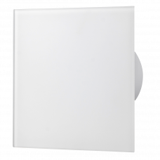 Решетка для вентилятора стеклянный белый матовый 170х170мм Orno