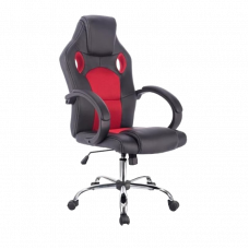 Кресло офисное CX 6207 черный/красный