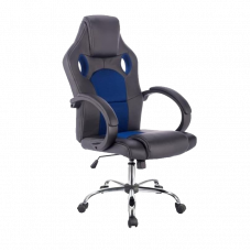 Кресло офисное CX 6207 черный/синий