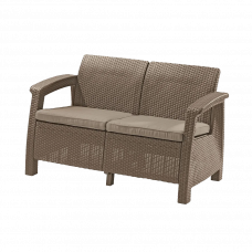 Диван садовый Corfu II Love Seat капучино 