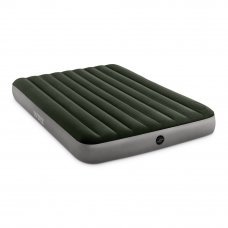 Saltea gonflabila cu pompa de picior integrata Downy Airbed 152x203cm