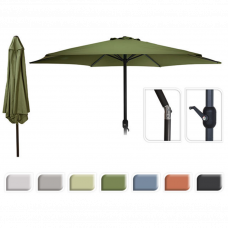 Зонт для террасы 2.7м нога со сгибом