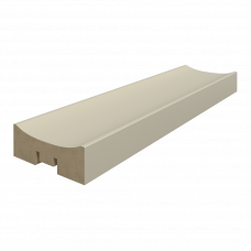 Рейки интерьерные МДФ Stella Planken Recess De Luxe паломино 50x18мм 2.7м