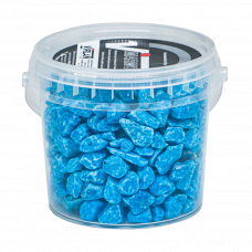 Мрамор декоративный светло-синий 7-12мм 0.5кг