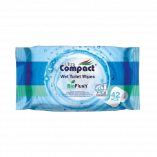 Servetele umede Ultra Compact Wet Toilet Wipes 42buc