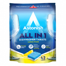 Detergent tablete pentru masina de spalat vase Astonish 5in1 42buc.