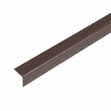 Cornier PVC 25x25mm 2.75m 127 wenge
