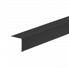 Cornier PVC 50x50mm 2.75m 9005 negru