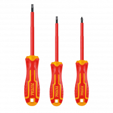 Отвертки диэлектрические набор 3шт. Total THTIS036