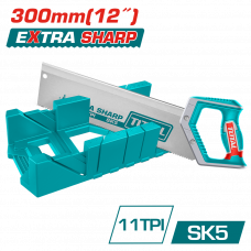 Стусло 80х140х300мм с ножовкой Total THTK591282