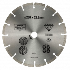 Диск алмазный 230x22.23мм Stanley STA38117