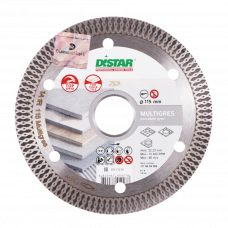 Disc diamantat continuu Distar Multigres 1A1R 115х22.23mm