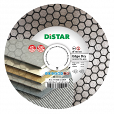 Disc diamantat continuu 115х1.6х22.23mm Distar Edge Dry