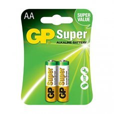 Батарейки GP SUPER AA Alkaline 2 шт.