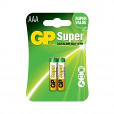 Батарейки GP SUPER AAA Alkaline 2 шт.