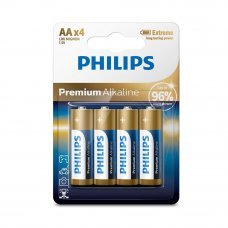 Baterii PHILIPS PREMIUM AA Alkaline 4 buc.