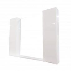 Зеркало со шкафчиком Dijon Белый 100