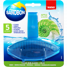 Освежитель для туалета Sano Bon Blue Apple 55г