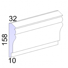 Багет декоративный для фасада IE/M-11 2м