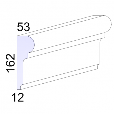 Багет декоративный для фасада IE/M-06 2м