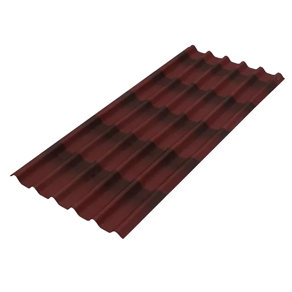 Шифер битумный 820x2000мм Onduline Easyfix Красный с тенью в Кишиневе ...