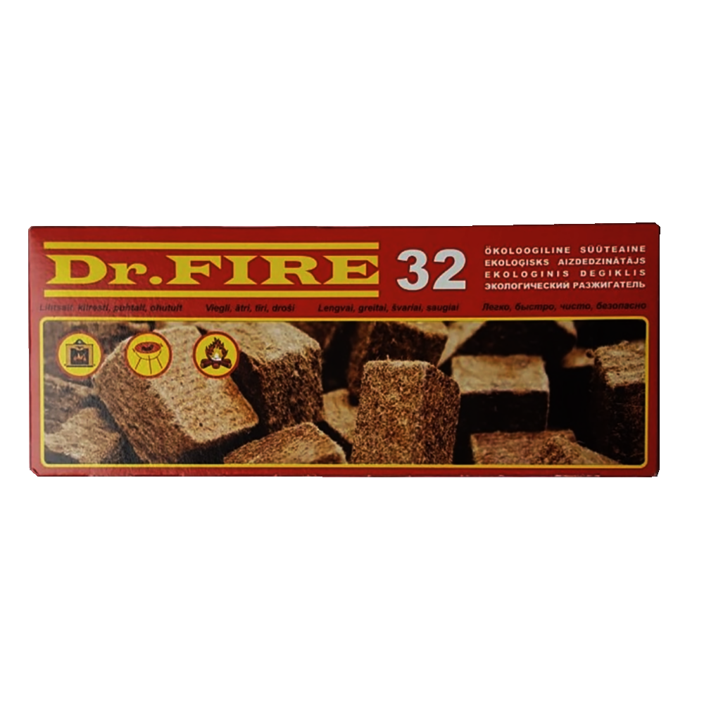 Таблетка для розжига дров, угля и древесных брикетов BIODOM, 1 шт.